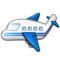 Airplane emoji on Samsung